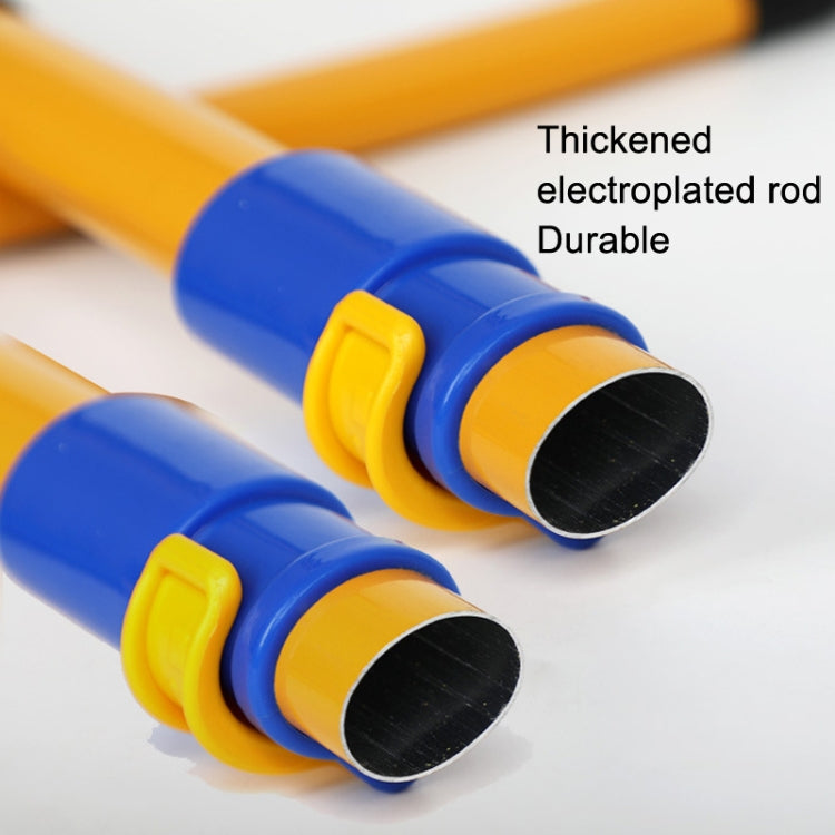 Retractable Curved Rod Soft Fur Car Wash Mop(Yellow Black) - free shipping - PMC TechLife - Order now!