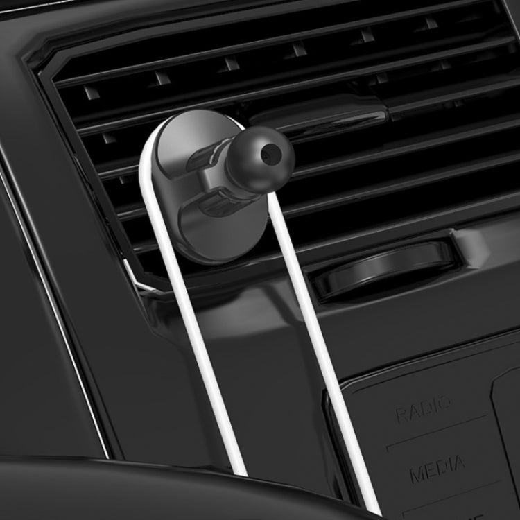 6 PCS Car Air Outlet Mobile Phone Bracket Base Can Clip Data Cable, Size: 17mm Ball Head - Universal Car Holders by PMC Jewellery | Online Shopping South Africa | PMC Jewellery | Buy Now Pay Later Mobicred