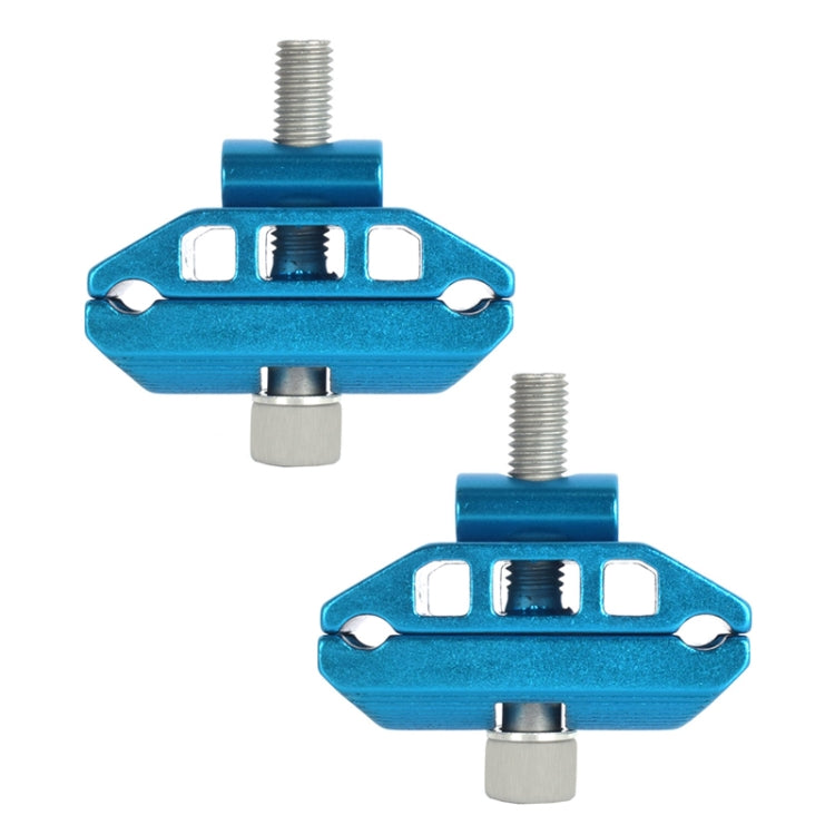 FMFXTR Bicycle Saddle Clamp Code Screw Connector(Double Rail Blue) - Others by FMFXTR | Online Shopping South Africa | PMc TechLife | Buy Now Pay Later Mobicred