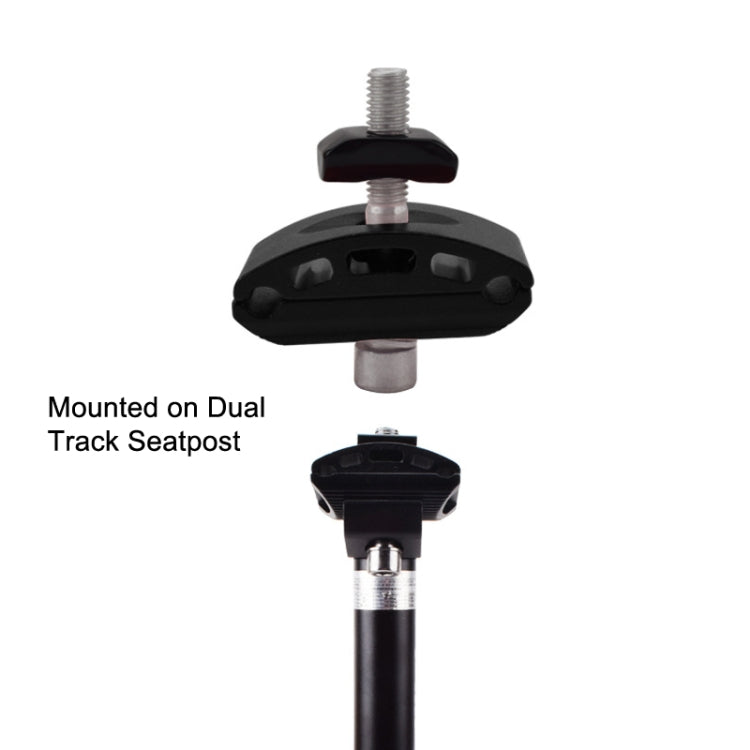 FMFXTR Bicycle Saddle Clamp Code Screw Connector(Double Rail Black) - Others by FMFXTR | Online Shopping South Africa | PMc TechLife | Buy Now Pay Later Mobicred