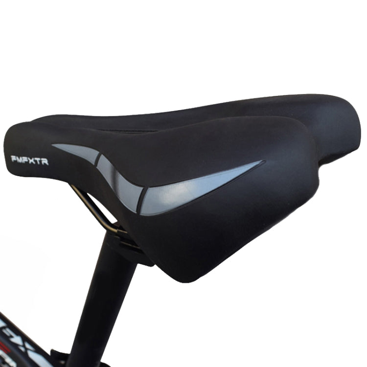 FMFXTR Bicycle Cushion Comfortable Hollow Breathable Saddle(Black) - Bicycle Saddle by FMFXTR | Online Shopping South Africa | PMc TechLife | Buy Now Pay Later Mobicred