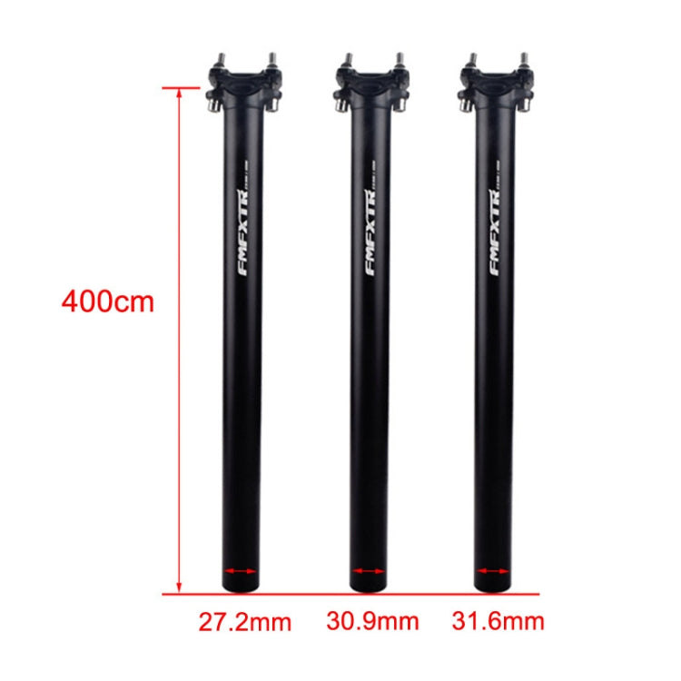 FMFXTR Bicycle Extended Saddle Seat Tube Double Nail Straight Tube, Specification: 27.2mm(Red) - Bicycle Seat Posts by FMFXTR | Online Shopping South Africa | PMc TechLife | Buy Now Pay Later Mobicred