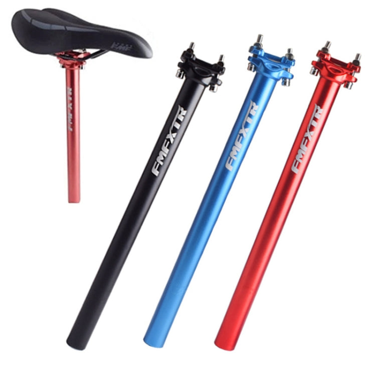 FMFXTR Bicycle Extended Saddle Seat Tube Double Nail Straight Tube, Specification: 31.6mm(Black) - Bicycle Seat Posts by FMFXTR | Online Shopping South Africa | PMc TechLife | Buy Now Pay Later Mobicred