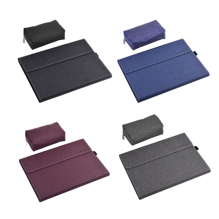 All-Inclusive Drop Case For Microsoft Surface Pro 8, Color: PC Hard Shell Light Gray With Power Pack - Others by PMC TechLife | Online Shopping South Africa | PMC TechLife | Buy Now Pay Later Mobicred