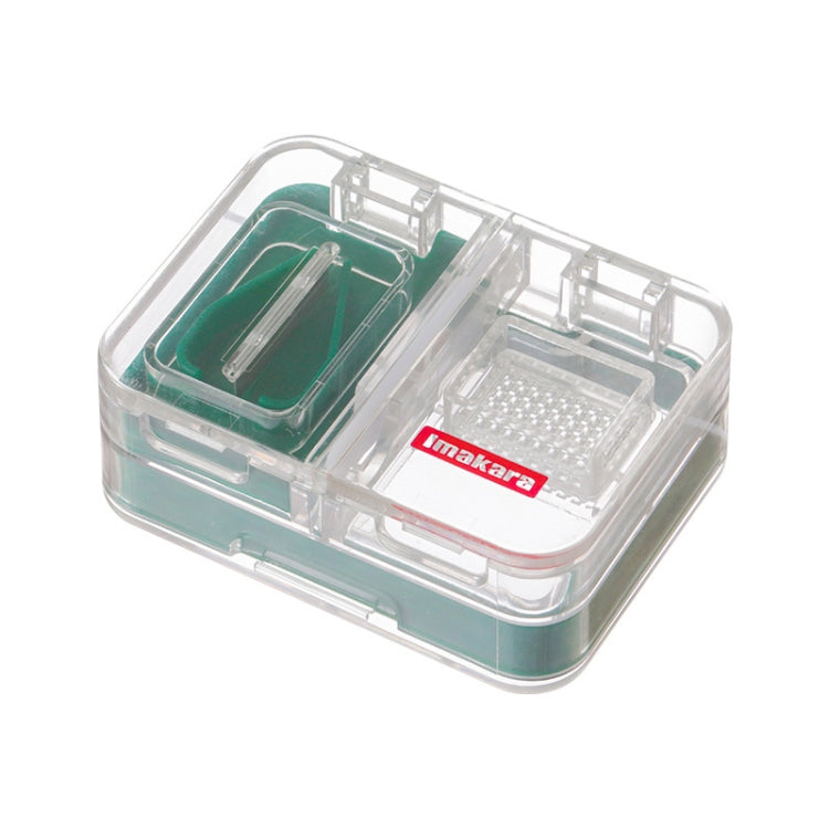 Imakara Mini Square Portable Sealed Medicine Cutter Dispenser Box(Green) - free shipping - PMC TechLife - Order now!
