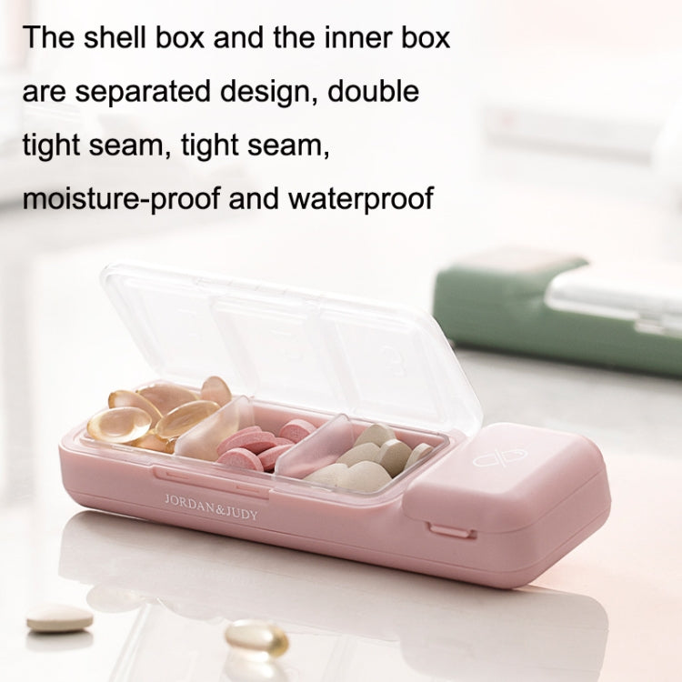 TR017 Portable Medicine Cutter Portable Mini 7 Days Sealed Separate Medicine Box(Pink) - free shipping - PMC TechLife - Order now!