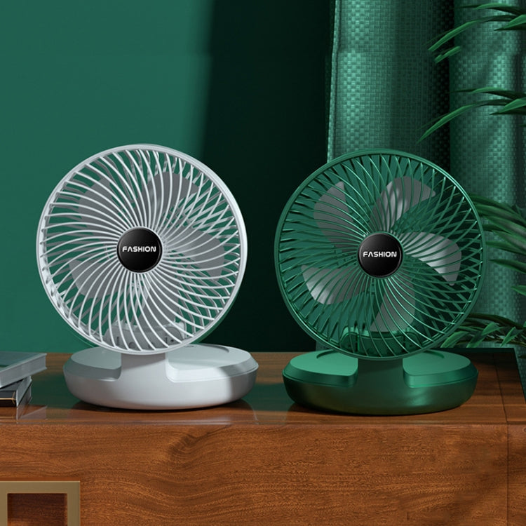 Folding Office Desktop Household Portable Small Fan, Size: 8 inch(White USB Direct Plug) - Electric Fans by PMC TechLife | Online Shopping South Africa | PMC TechLife | Buy Now Pay Later Mobicred