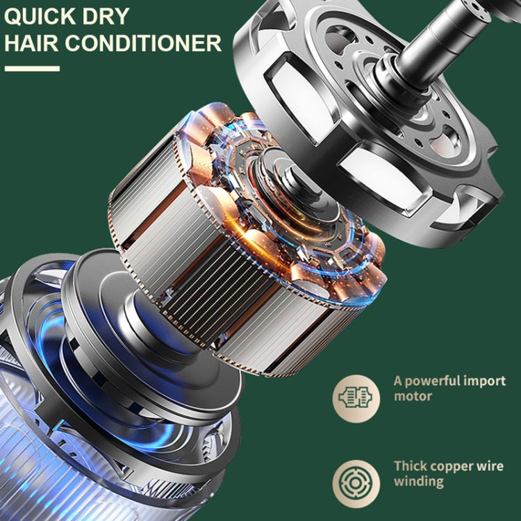 Folding Office Desktop Household Portable Small Fan, Size: 8 inch(Green USB Direct Plug) - Electric Fans by PMC TechLife | Online Shopping South Africa | PMC TechLife | Buy Now Pay Later Mobicred