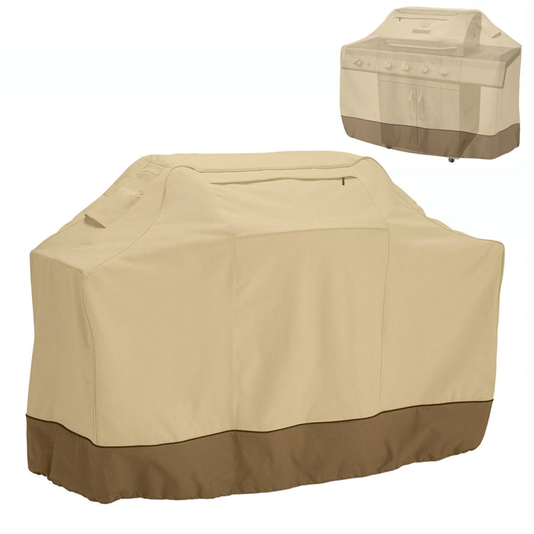 Oxford Cloth Waterproof Dustproof Barbecue Cover With Sundry Bag, Size: 145x61x117cm(Beige) - Dust Covers by PMC TechLife | Online Shopping South Africa | PMC TechLife