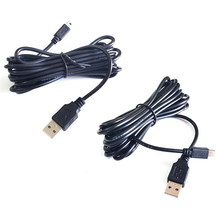Driving Recorder Power Cord USB Car Charger Antihypertensive Line, Style: 3.5m+1A(Android Right Bend) - Cables & Connectors by PMC TechLife | Online Shopping South Africa | PMC TechLife | Buy Now Pay Later Mobicred