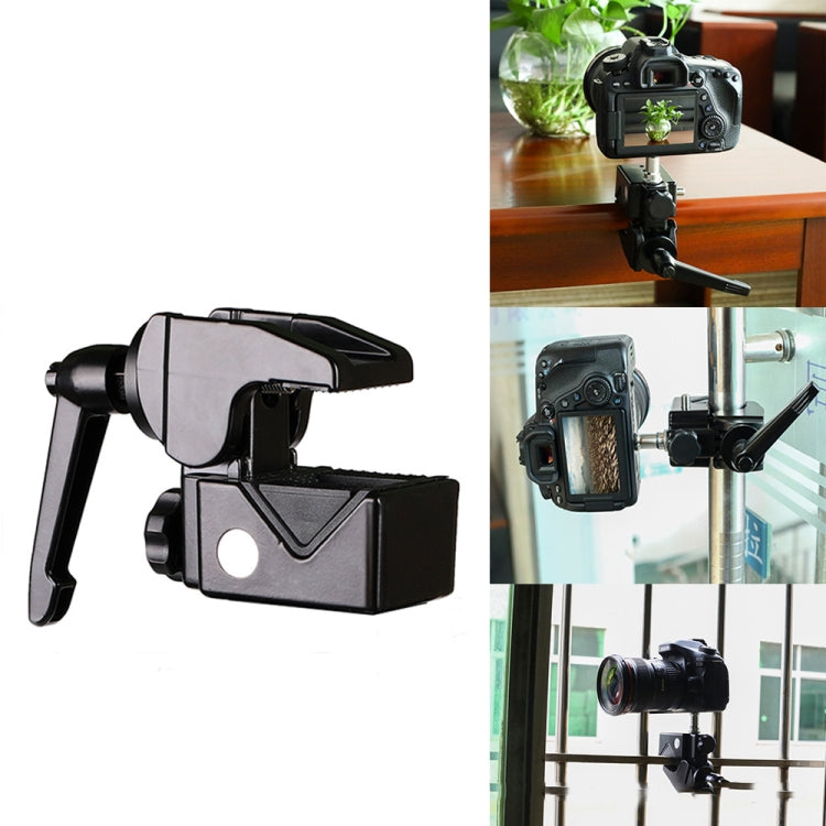 CL-22 Multi-function SLR Camera Fixed Clip Gimbal Vigorously Clip Photography Pliers(Black) -  by PMC TechLife | Online Shopping South Africa | PMC TechLife | Buy Now Pay Later Mobicred