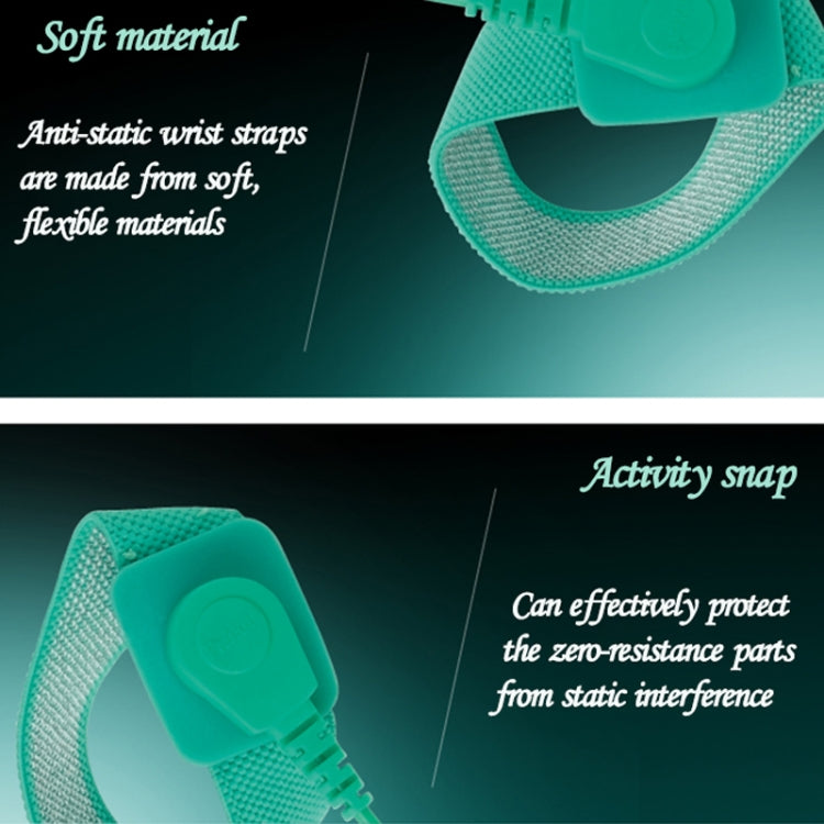 ProsKit AS-611 3m TPR Elastic Plastic Anti-Static Wired Wrist Strap - Others by ProsKit | Online Shopping South Africa | PMC TechLife | Buy Now Pay Later Mobicred