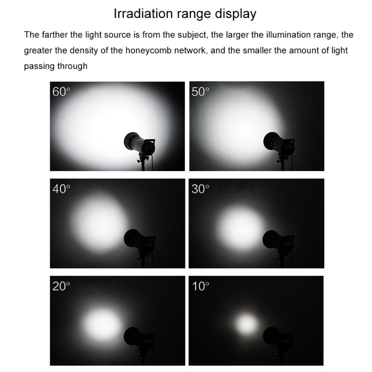 GODOX SN1002 Honeycomb Mesh Reflector Light Effect Accessory For 17cm Standard Cover, Density: 40�� -  by GODOX | Online Shopping South Africa | PMC TechLife | Buy Now Pay Later Mobicred