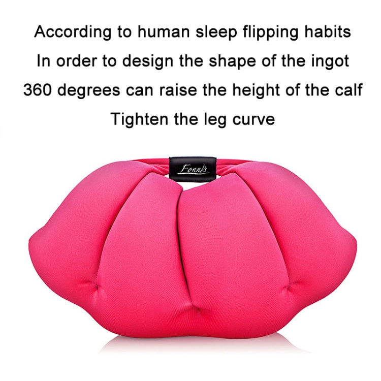 FANNIS Pregnant Women Knee Comfort Anti-pressure Pillow Beautiful Leg Pillow, Size: 35x15x15cm(Rose Red) - Cushions & Pillows by FANNIS | Online Shopping South Africa | PMC TechLife | Buy Now Pay Later Mobicred
