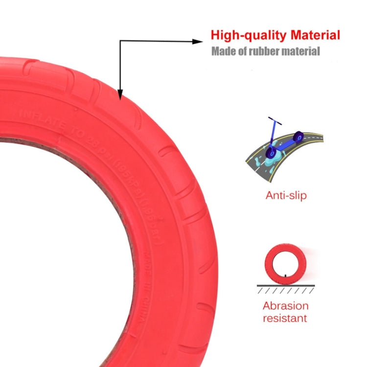 10 x 2 P1069 Inflatable Solid Tire for XiaoMi Mijia M365 Pro,Style��� Outer Tire - Accessories & Parts by PMc TechLife | Online Shopping South Africa | PMc TechLife | Buy Now Pay Later Mobicred