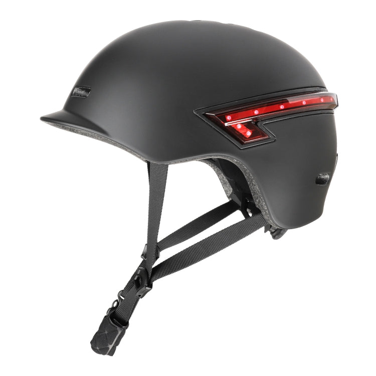 Cycling Helmet Ultralight Bicycle Helmet with Warning Light Remote Control(Black) - Protective Helmet & Masks by PMC TechLife | Online Shopping South Africa | PMC TechLife | Buy Now Pay Later Mobicred