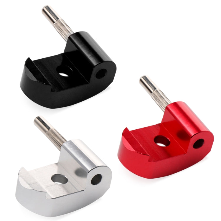 High-density Alloy Steel Electric Scooter Folding Hook for Xiaomi M365 / Pro,Style: Black +1 Dowel - Accessories & Parts by PMc TechLife | Online Shopping South Africa | PMc TechLife | Buy Now Pay Later Mobicred