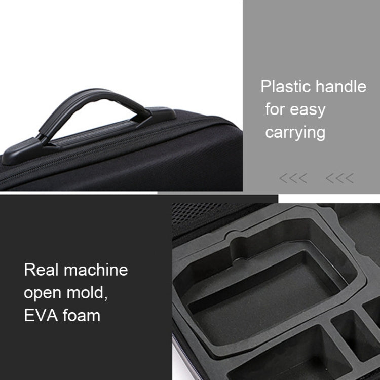 Suitcase Backpack Messenger Bag Organizer for DJI MINI 3 PRO( Nylon Black) - Carry Cases & Bags by PMC TechLife | Online Shopping South Africa | PMC TechLife | Buy Now Pay Later Mobicred