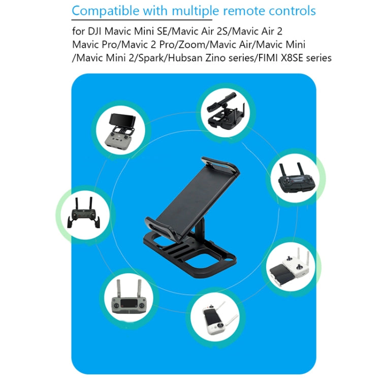 Drone Remote Controller Holder Tablet Extended Bracket Clip With Lanyard & Micro USB Line - Holder Series by PMC TechLife | Online Shopping South Africa | PMC TechLife | Buy Now Pay Later Mobicred