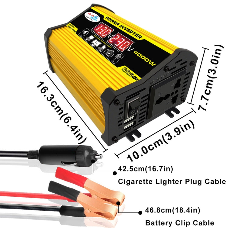 Saga Generation 2 Home Solar Generator Inverter+30A Controller+18W 12V Solar Panel, Specification: Yellow 12V To 110V - Modified Square Wave by PMC TechLife | Online Shopping South Africa | PMC TechLife | Buy Now Pay Later Mobicred
