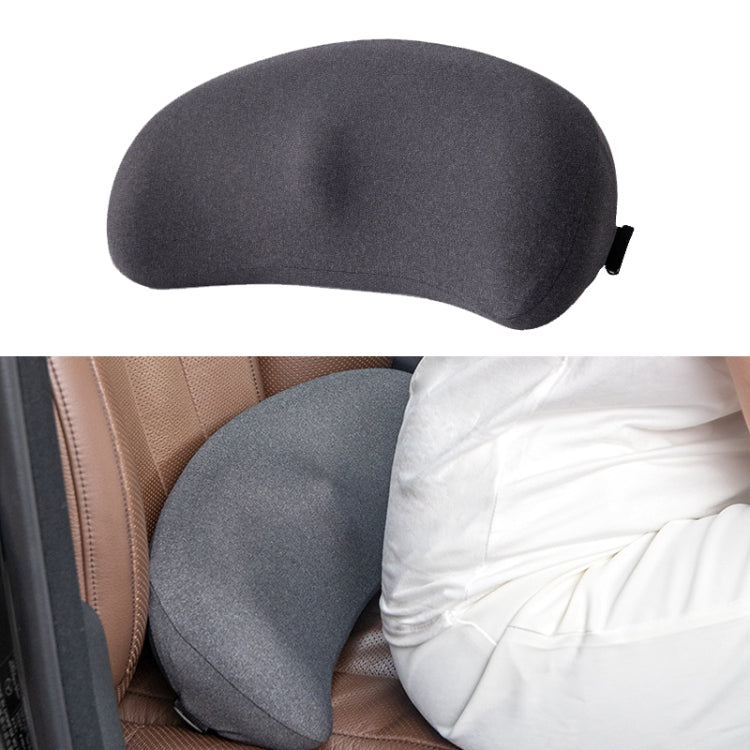 Memory Foam Car Lumbar Cushion Driving Seat Cushion(Dark Gray) - Seat Accessories by PMC TechLife | Online Shopping South Africa | PMC TechLife | Buy Now Pay Later Mobicred