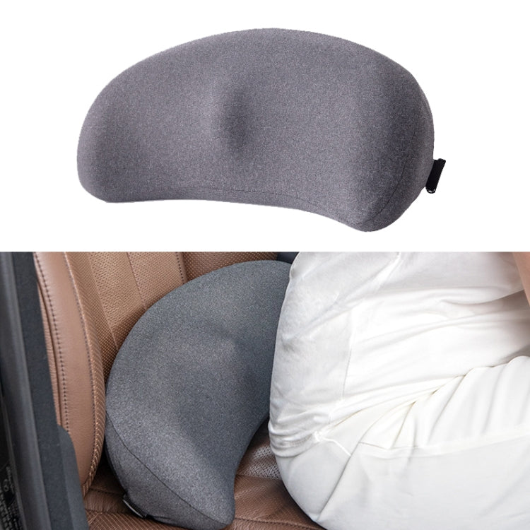 Memory Foam Car Lumbar Cushion Driving Seat Cushion(Gray) - Seat Accessories by PMC TechLife | Online Shopping South Africa | PMC TechLife | Buy Now Pay Later Mobicred