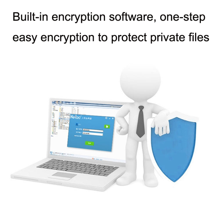 Netac U351 Metal High Speed Mini USB Flash Drives, Capacity: 128GB - free shipping - PMC Jewellery - Order now!