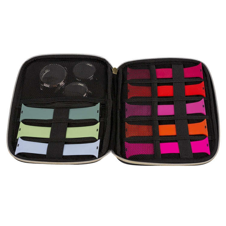 Velvet Watch Strap Watch Accessories Storage Bag, Specification: Blue L - free shipping - PMc TechLife - Order now!
