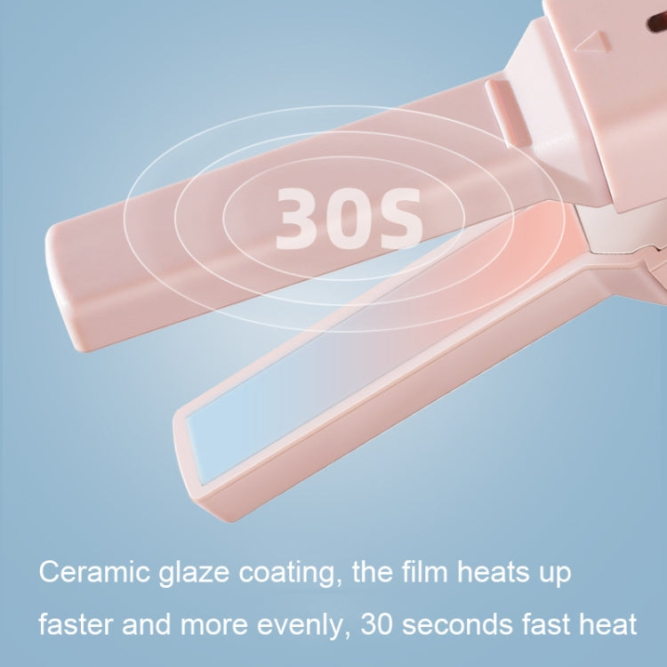 GLS-006 Dual-use Mini electric Splint for Straight and Curly Hair(Cherry Pink) - free shipping - PMC TechLife - Order now!