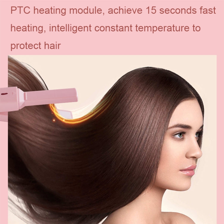 GLS-006 Dual-use Mini electric Splint for Straight and Curly Hair(Fresh green) - free shipping - PMC TechLife - Order now!