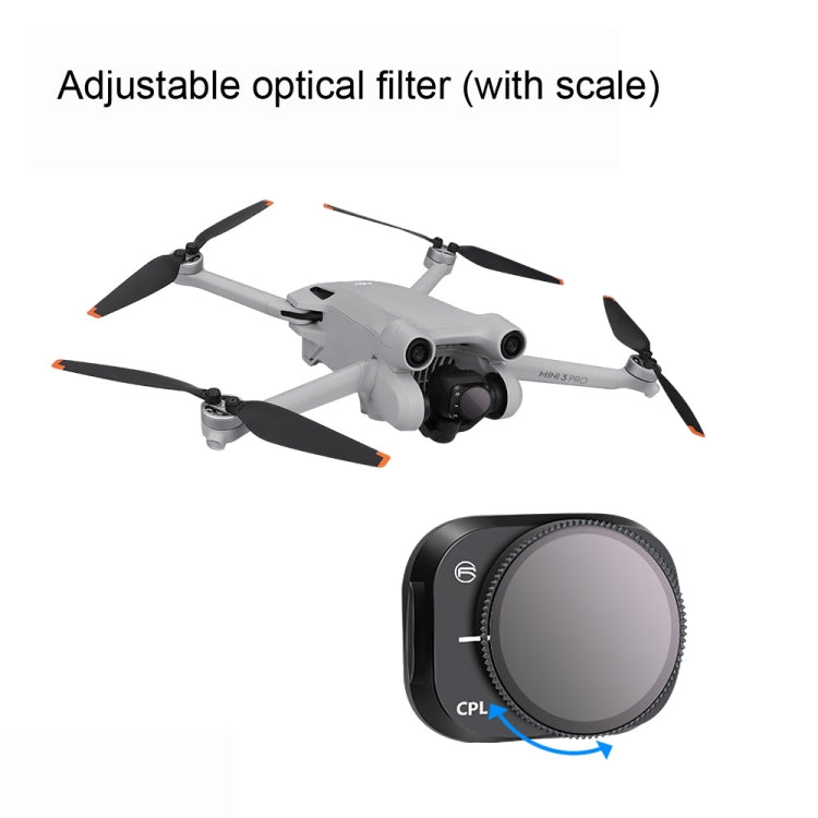 RCSTQ Aluminum Alloy Adjustable Filter Accessories for DJI Mini 3 Pro,Style: ND8+ND16+ND32+ND64 4 In 1 - free shipping - PMC TechLife - Order now!