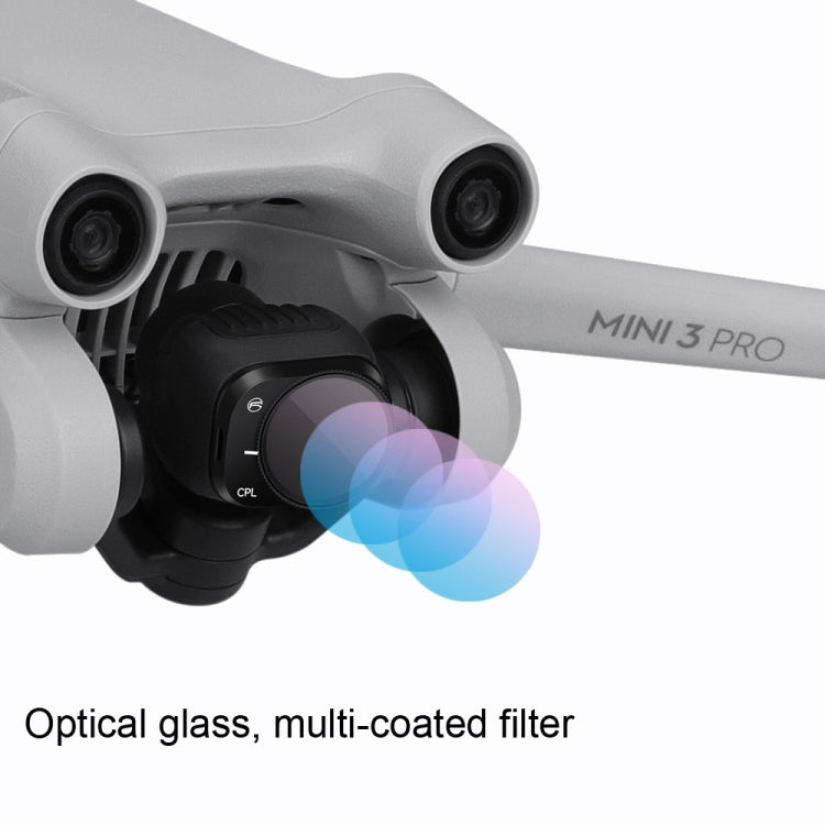 RCSTQ Aluminum Alloy Adjustable Filter Accessories for DJI Mini 3 Pro,Style: ND8+ND16+ND32+ND64 4 In 1 - free shipping - PMC TechLife - Order now!