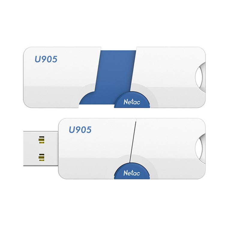 Netac U905 High Speed USB3.0 Retractable Car Music Computer USB Flash Drive, Capacity: 128GB - free shipping - PMC Jewellery - Order now!