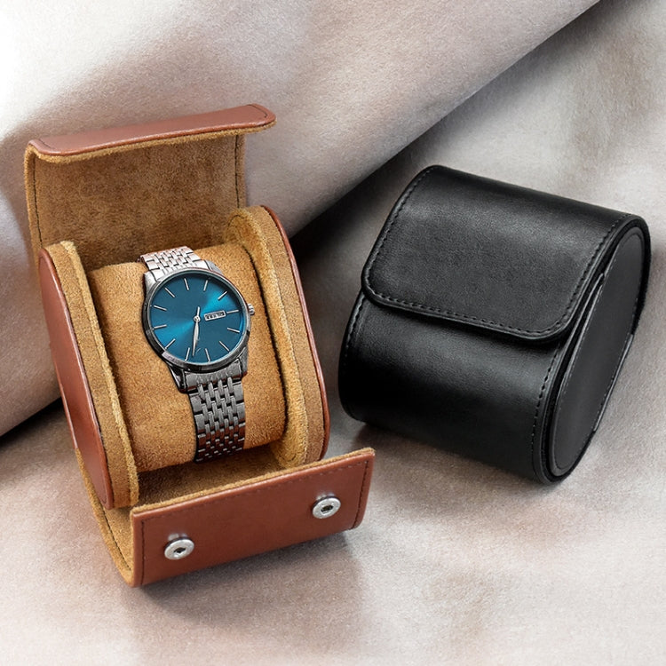 PU Leather Watch Protective Dustproof Display Box Portable Storage Box(Black) - free shipping - PMc TechLife - Order now!