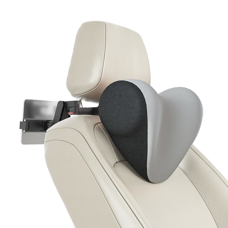 A09 Car Seat Headrest Memory Foam Comfortable Neck Pillow, Style: With Stand  (Gray) - Seat Accessories by PMC TechLife | Online Shopping South Africa | PMC TechLife | Buy Now Pay Later Mobicred