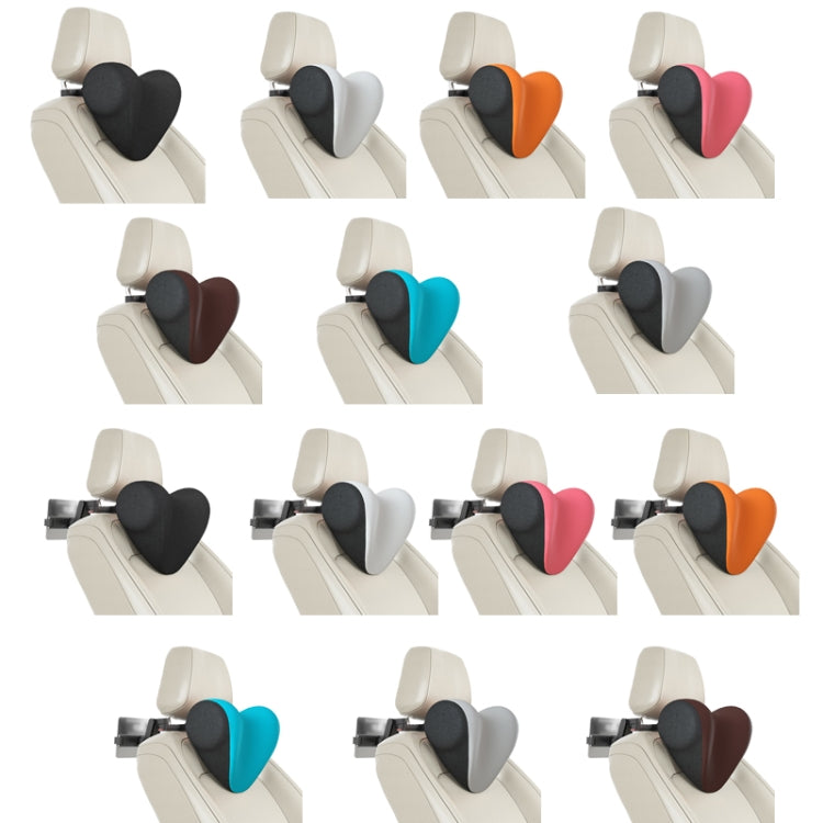 A09 Car Seat Headrest Memory Foam Comfortable Neck Pillow, Style: Without Stand (Orange) - Seat Accessories by PMC TechLife | Online Shopping South Africa | PMC TechLife | Buy Now Pay Later Mobicred