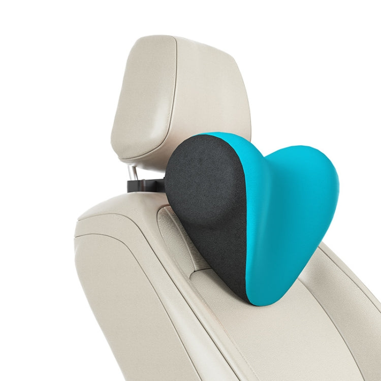 A09 Car Seat Headrest Memory Foam Comfortable Neck Pillow, Style: Without Stand (Blue) - Seat Accessories by PMC TechLife | Online Shopping South Africa | PMC TechLife | Buy Now Pay Later Mobicred
