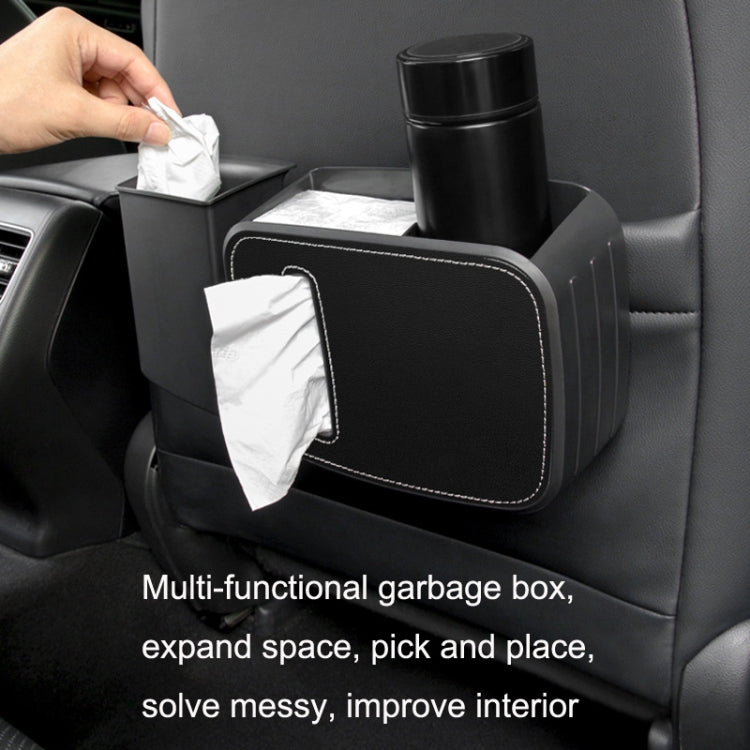 Car Drain Tissue Box Umbrella Storage Pocket Bag Storage Box Car Trash Can(Back) - Tissue Boxes by PMC TechLife | Online Shopping South Africa | PMC TechLife | Buy Now Pay Later Mobicred
