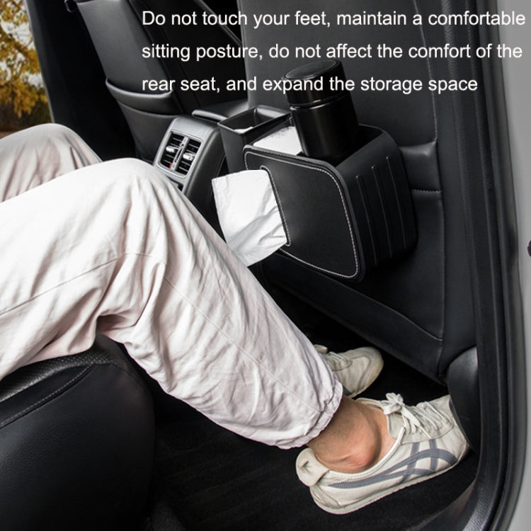 Car Drain Tissue Box Umbrella Storage Pocket Bag Storage Box Car Trash Can(Flip Fur Gray) - Tissue Boxes by PMC TechLife | Online Shopping South Africa | PMC TechLife | Buy Now Pay Later Mobicred