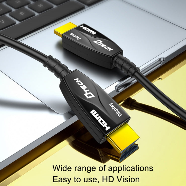 DTECH HDMI 2.0 Version Fiber Optical Line 4K 60Hz Large Screen TV Engineering Wiring, Length: 5m - free shipping - PMC Jewellery - Order now!