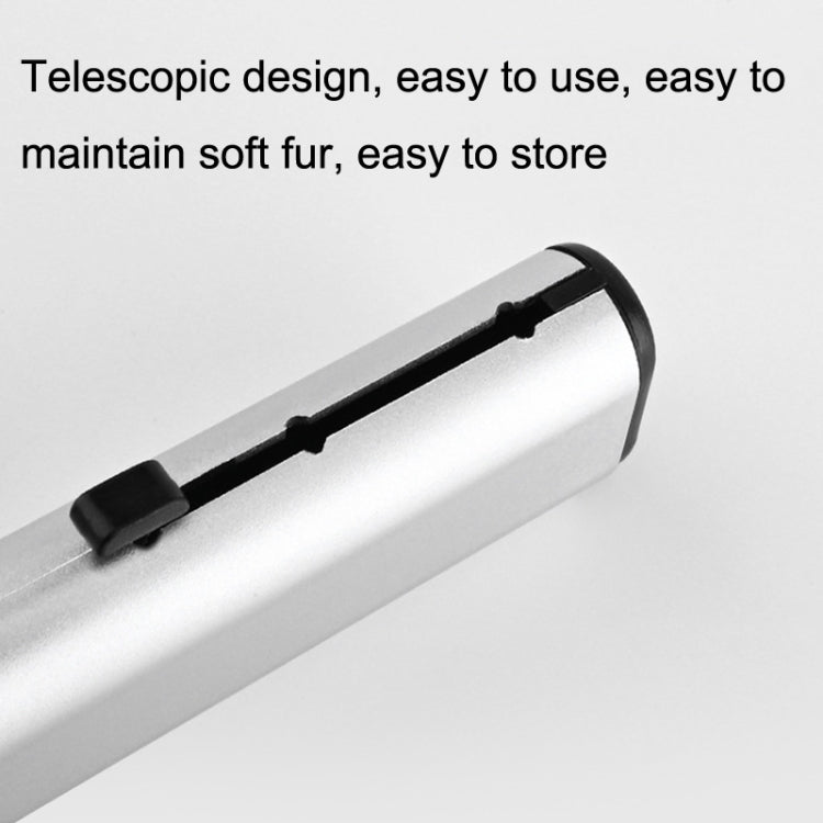 10 PCS Car Air Conditioner Air Outlet Telescopic Cleaning Brush, Color: Silver - Car Washer & Accessories by PMC TechLife | Online Shopping South Africa | PMC TechLife | Buy Now Pay Later Mobicred
