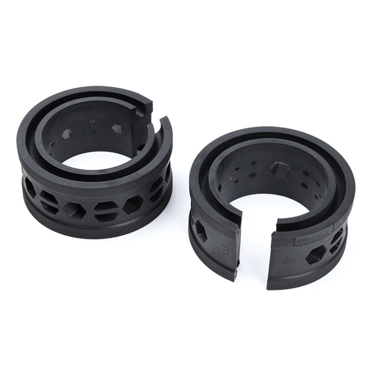 19 Holes Car Universal Buffer Rubber Spring Shock Absorber, Specification: C - Power Cushion by PMC TechLife | Online Shopping South Africa | PMC TechLife