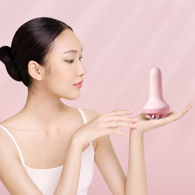 Inner Leg Exercise Muscle Relaxation Abdominal Shaping Roller Massager, Color: Pink Steel Ball Box - free shipping - PMC TechLife - Order now!