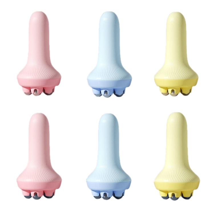 Inner Leg Exercise Muscle Relaxation Abdominal Shaping Roller Massager, Color: Yellow Steel Ball Box - free shipping - PMC TechLife - Order now!