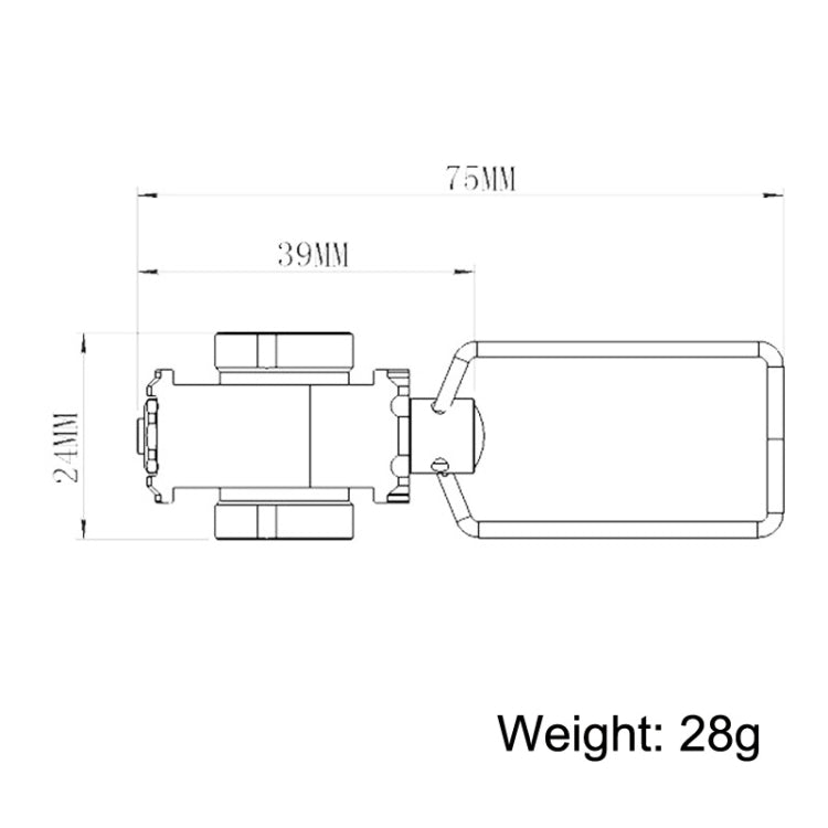 Outdoor Flat Gas Tank Outdoor Supplies Gas Tank Inflatable Valve(As Show) - Others by PMC TechLife | Online Shopping South Africa | PMC TechLife