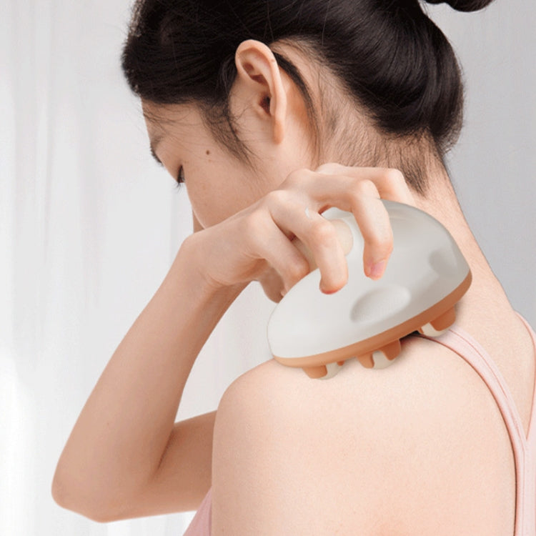 Calf Muscle Relaxation Abdominal Ball Meridian Massager, Color: Orange Steel Ball OPP - free shipping - PMC TechLife - Order now!