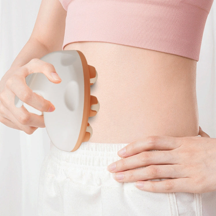 Calf Muscle Relaxation Abdominal Ball Meridian Massager, Color: Orange Steel Ball OPP - free shipping - PMC TechLife - Order now!