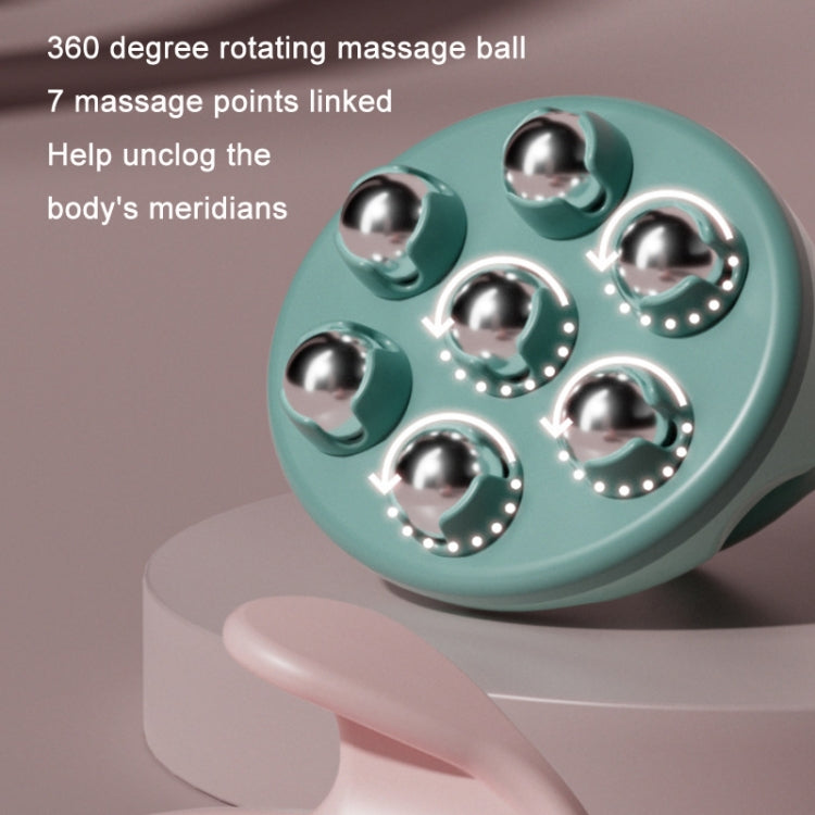 Calf Muscle Relaxation Abdominal Ball Meridian Massager, Color: Pink Steel Ball OPP - free shipping - PMC TechLife - Order now!
