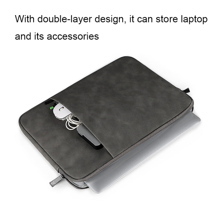 ND01DZ Double Layer Waterproof Laptop Liner Bag, Size: 13.3 inches(Dark Gray) - free shipping - PMC TechLife - Order now!