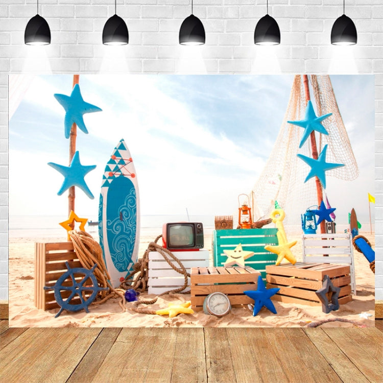 2.1m X 1.5m Beach Surfboard Photography Background Cloth - Other by PMC TechLife | Online Shopping South Africa | PMC TechLife